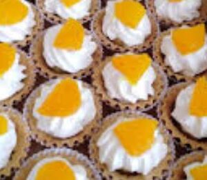 MINI TARTALETA DE DURAZNO